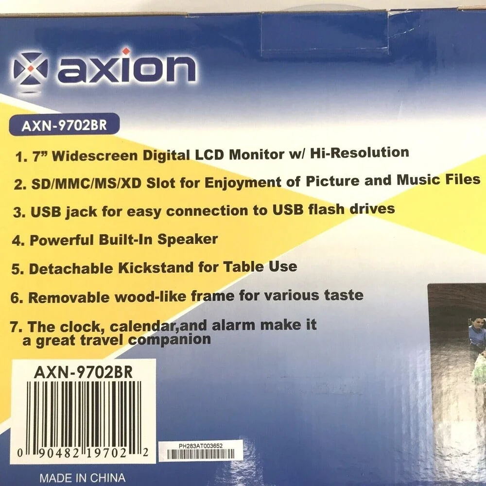 Digital Picture Frame Axion AXN-9702 7